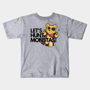 Let's Hunt Monsters - Mal the Teddy Bear Kids T-Shirt